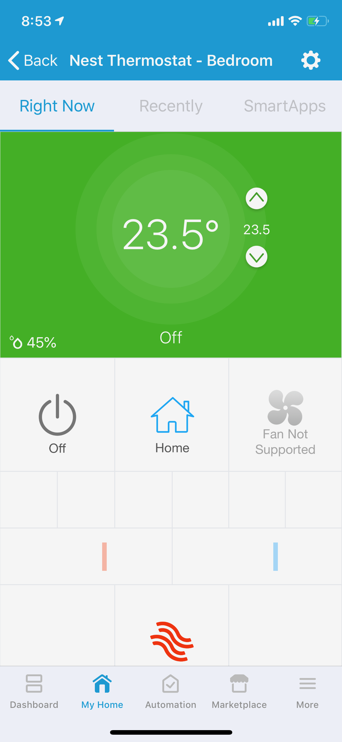 Smartthings의 Nest